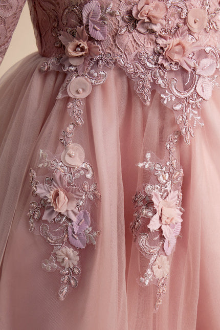 Robe Cérémonie Mariage Tulle Fille - gallery 6