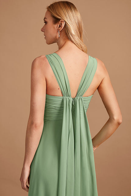 Robe Cérémonie Longue Volants Rose - gallery 7