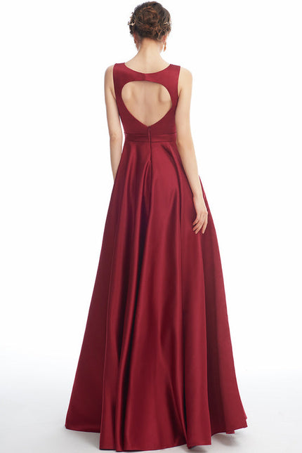 Robe Rouge Longue Ceremonie - gallery 1