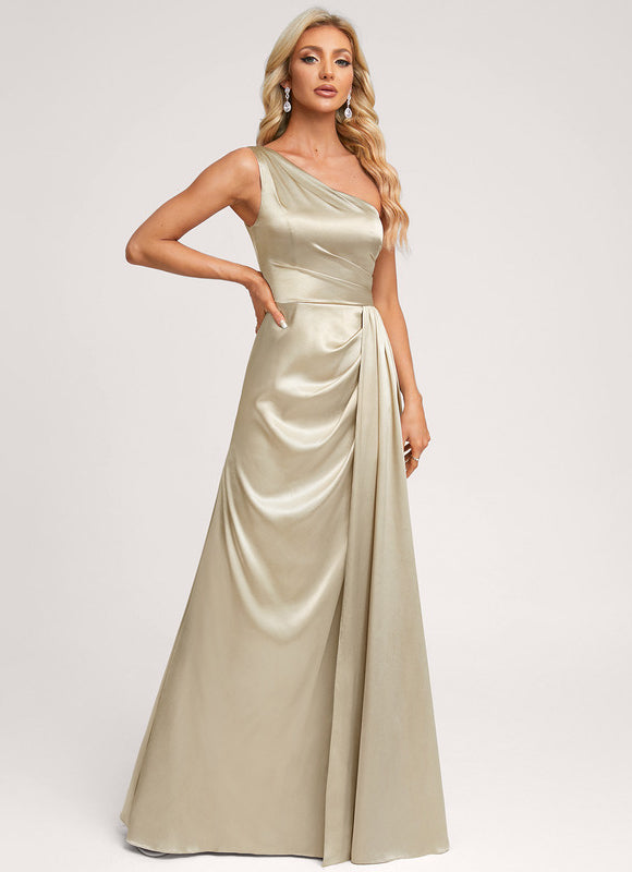 Robe Cérémonie Fluide Satinée - gallery 2