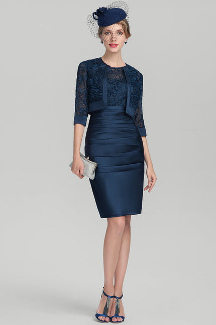 Robe Cérémonie Satinée Contemporaine - gallery 5