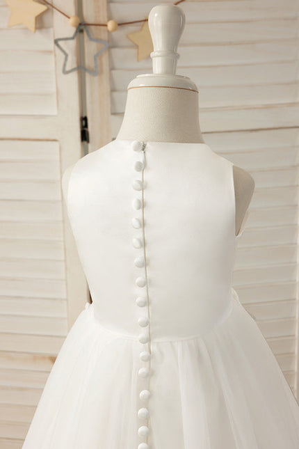 Robe Cérémonie Tulle Élégante - gallery 1