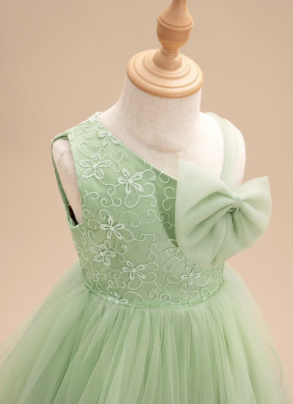 Robe Cérémonie Tulle Verte - gallery 6