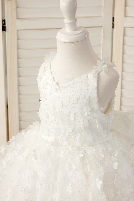 Robe Cérémonie Enfant Fleurie - gallery 7