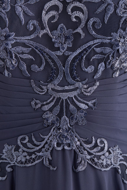 Robe Cérémonie Fluide Marine - gallery 3