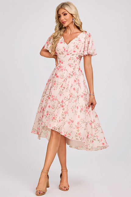 Robe Cérémonie Fluide Marine Élégante - gallery 2