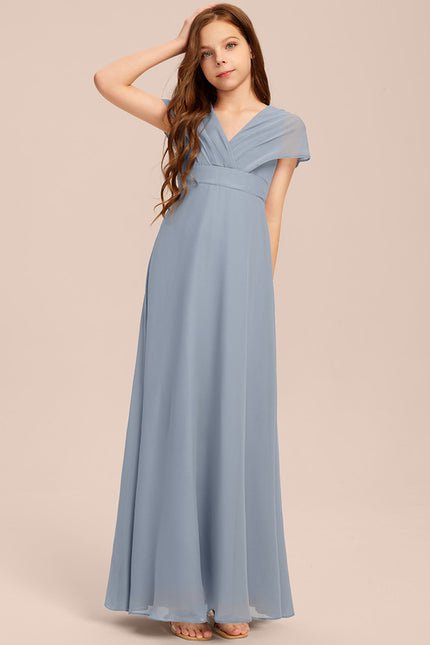 Robe Cérémonie Longue Vert Deau - gallery 5