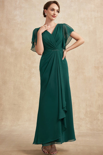 Robe Cérémonie Élégante Mousseline - gallery 1