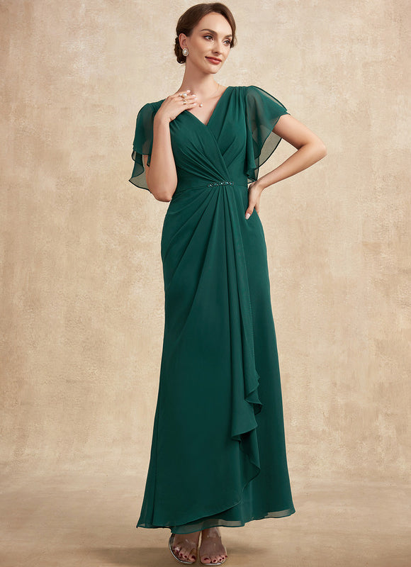 Robe Cérémonie Élégante Mousseline - gallery 1