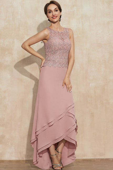 Robe Cérémonie Dentelle Rose - gallery 4
