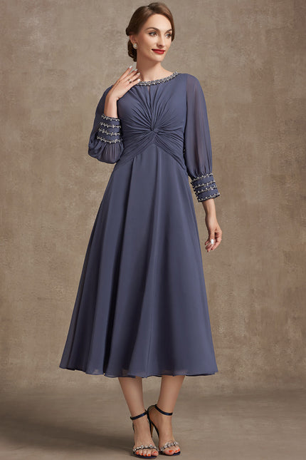 Robe Cérémonie Mousseline Nuit - gallery 2