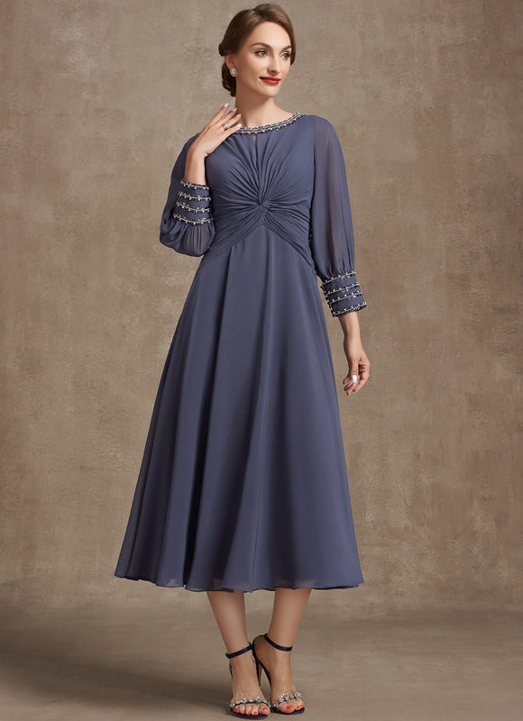 Robe Cérémonie Mousseline Nuit - gallery 2