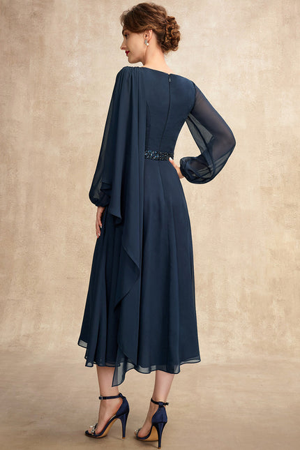 Robe Cérémonie Chic Colonne Nuit - gallery 3