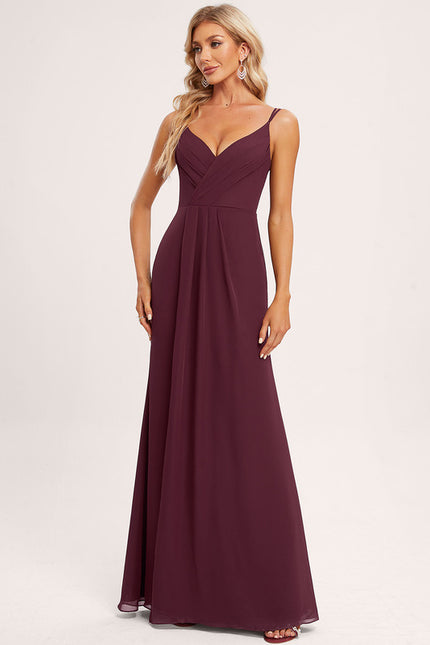 Robe Cérémonie Longue Volants Rose - gallery 2