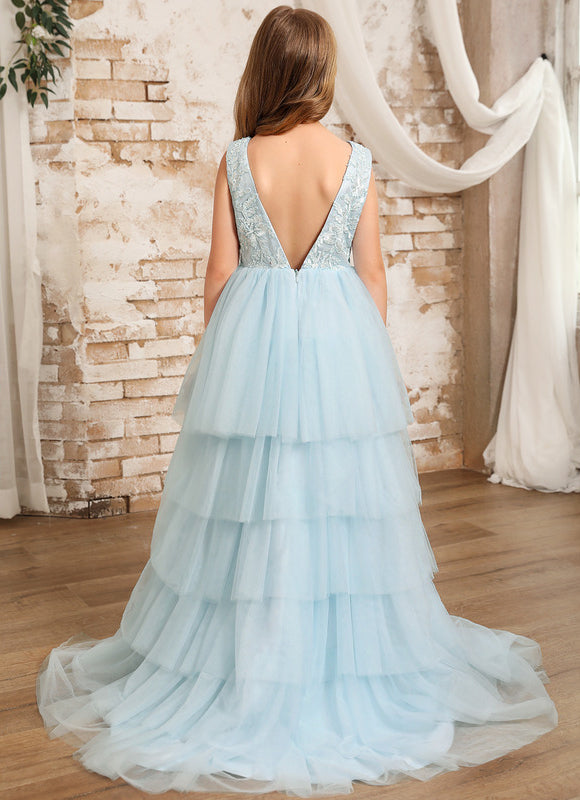 Robe Cérémonie Tulle Cascade - gallery 2