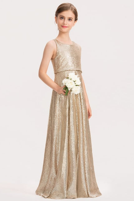 Robe Cérémonie Pailletée Longue - gallery 3