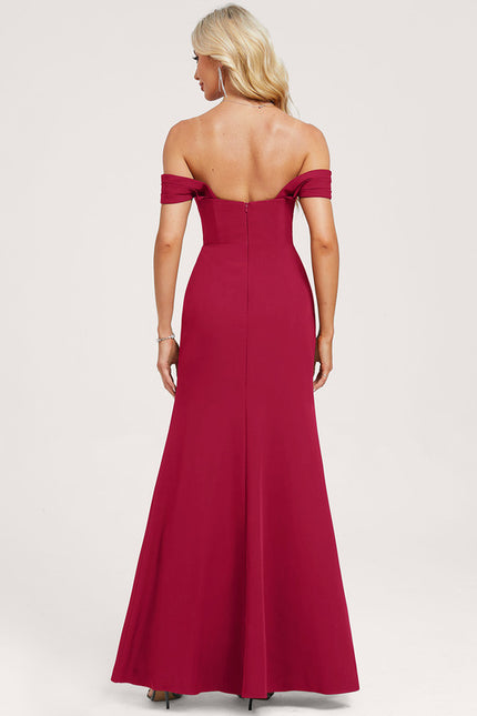 Robe Cérémonie Bordeaux Élégante - gallery 4