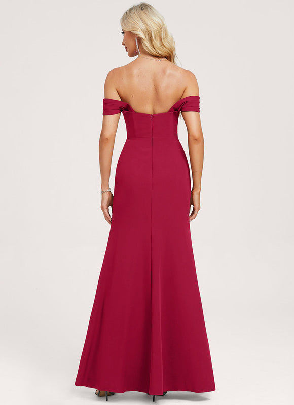 Robe Cérémonie Bordeaux Élégante - gallery 4