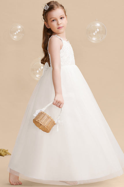 Robe Cérémonie Enchantée Blanc - gallery 1