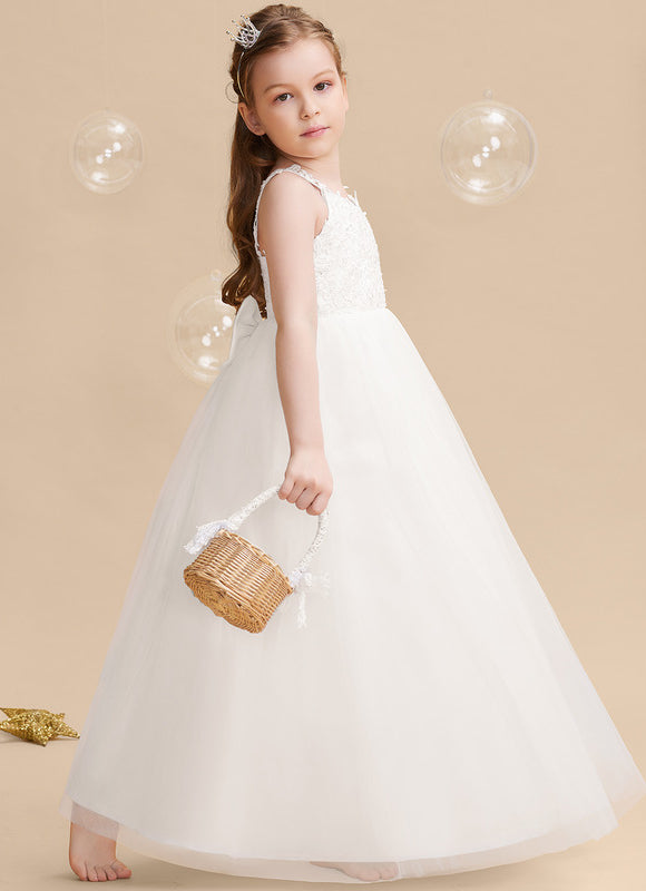 Robe Cérémonie Enchantée Blanc - gallery 1