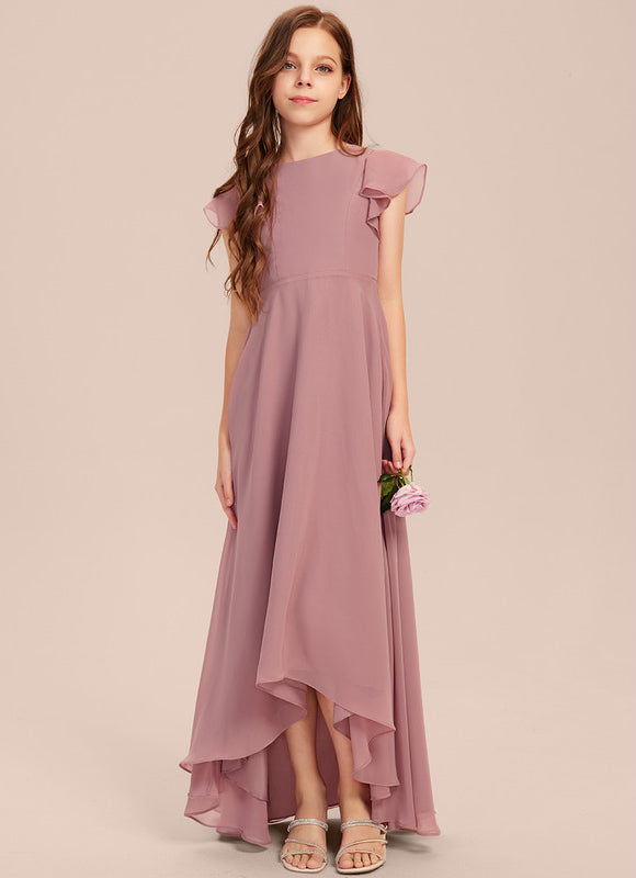 Robe Cérémonie Mousseline Marine - gallery 6