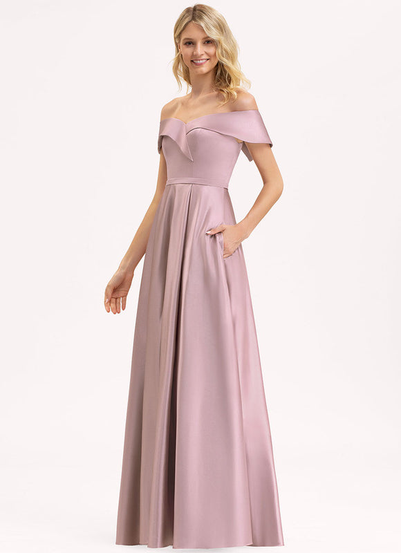 Robe Cérémonie Satin Émeraude Élégante - gallery 3