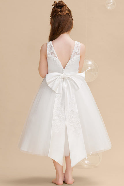 Robe Cérémonie Fleurie Étoilée - gallery 5