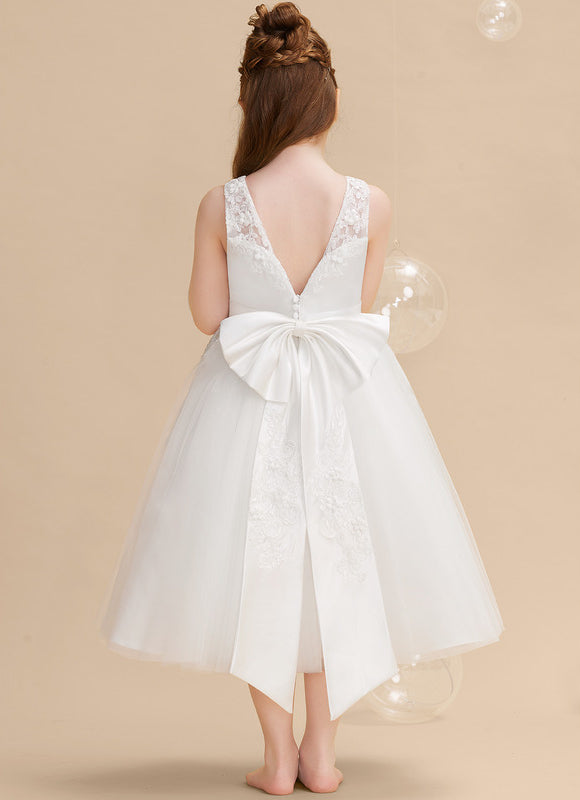 Robe Cérémonie Fleurie Étoilée - gallery 5