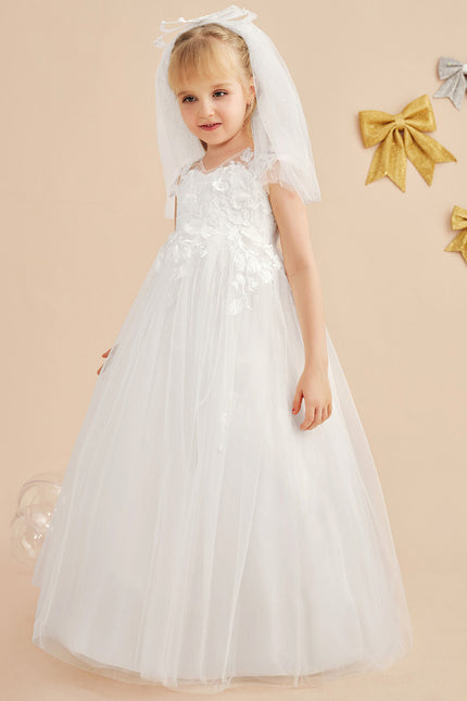 Robe Cérémonie Florale Éthérée - gallery 4
