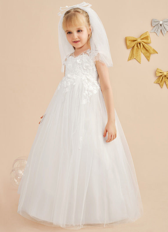 Robe Cérémonie Florale Éthérée - gallery 4