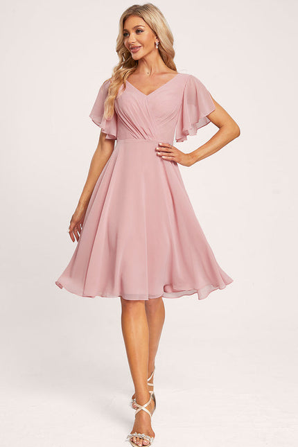 Robe Rose Poudré Ceremonie