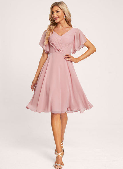 Robe Rose Poudré Ceremonie