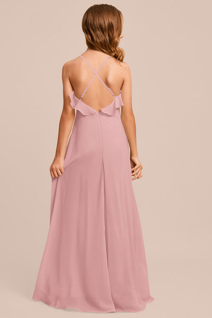 Robe Cérémonie Longue Vert Deau - gallery 1