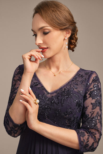 Robe Cérémonie Vaporeuse Nuit - gallery 2