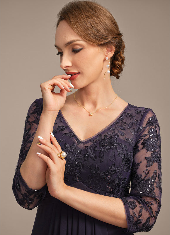 Robe Cérémonie Vaporeuse Nuit - gallery 2