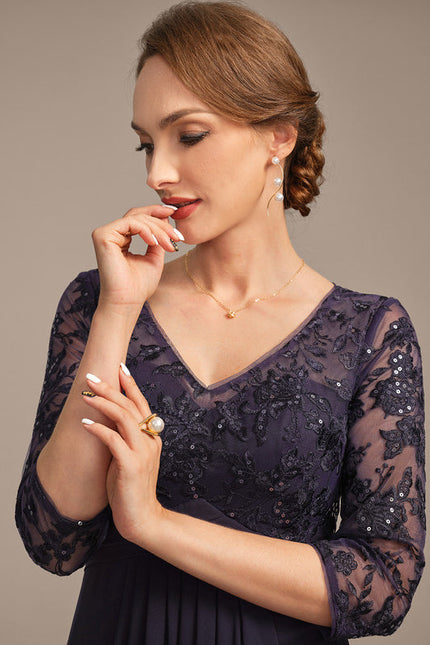 Robe Cérémonie Vaporeuse Nuit - gallery 2