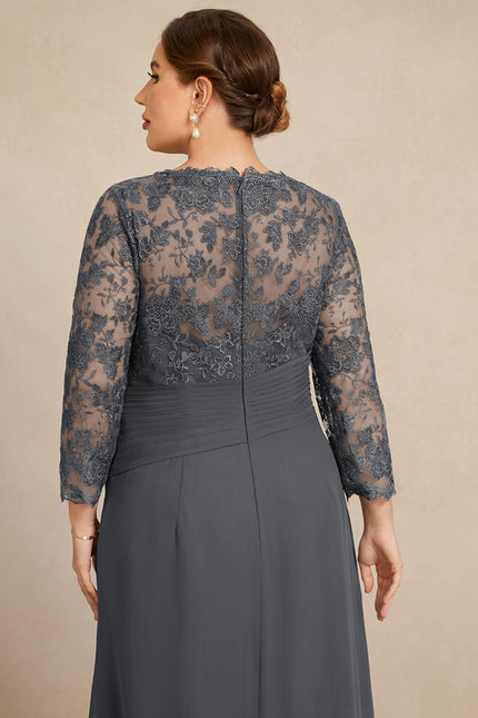 Robe Cérémonie Gris Élégant - gallery 8