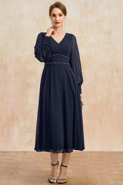 Robe Cérémonie Vaporeuse Bicolore Élégante - gallery 4