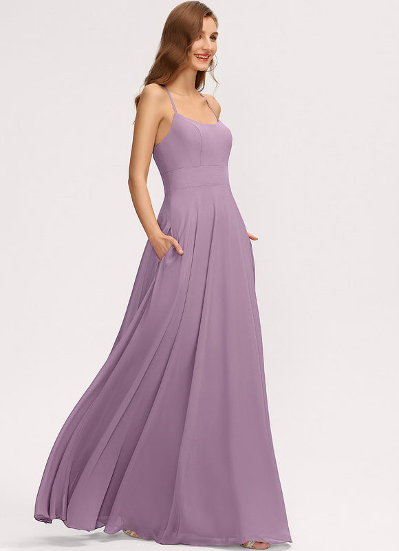 Robe Cérémonie Longue Beige Satinée - gallery 2