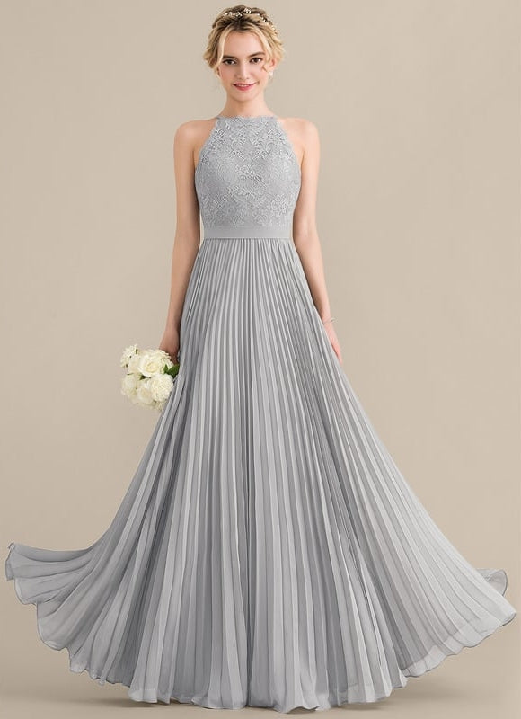 Robe Cérémonie Plissée Chic