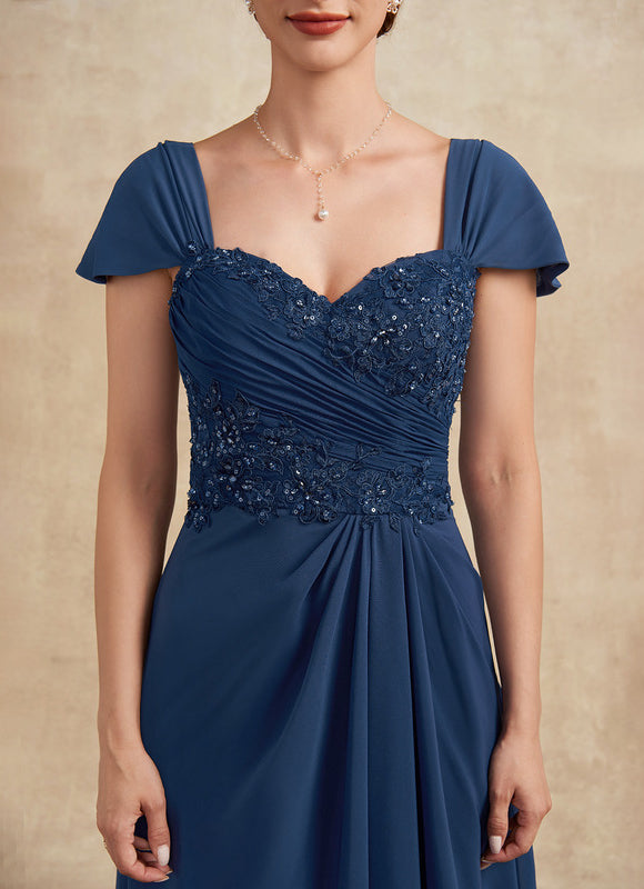 Robe Cérémonie Ajourée Marine - gallery 8