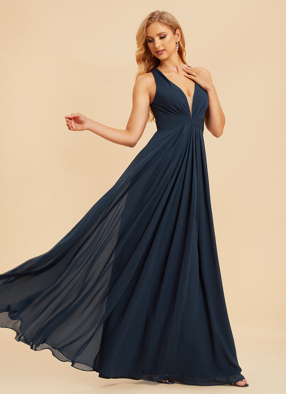 Robe Cérémonie Longue Volants Rose