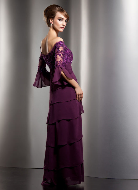 Robe Cérémonie Violet Raffiné - gallery 2