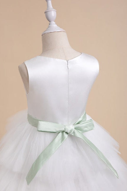 Robe Cérémonie Tulle Éclatante - gallery 2
