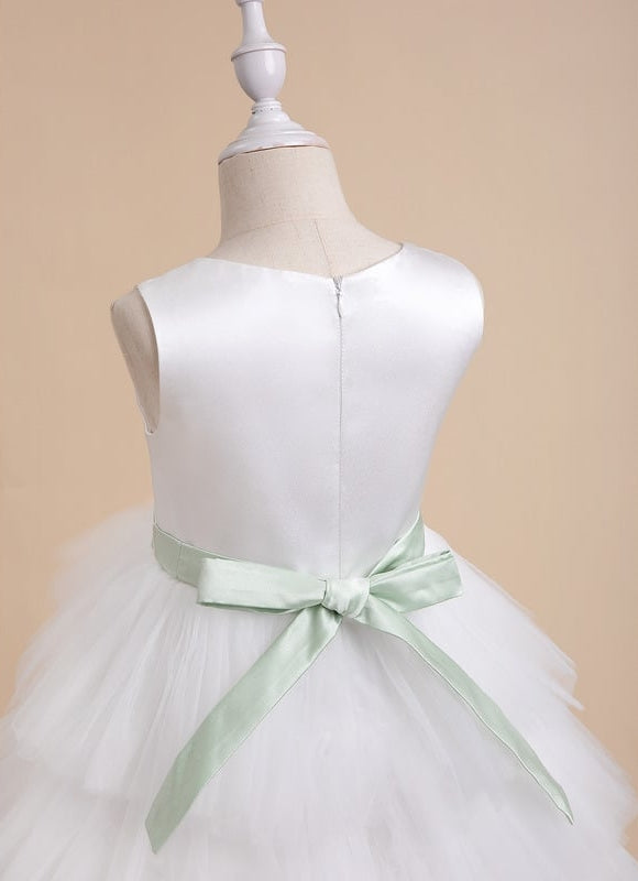 Robe Cérémonie Tulle Éclatante - gallery 2