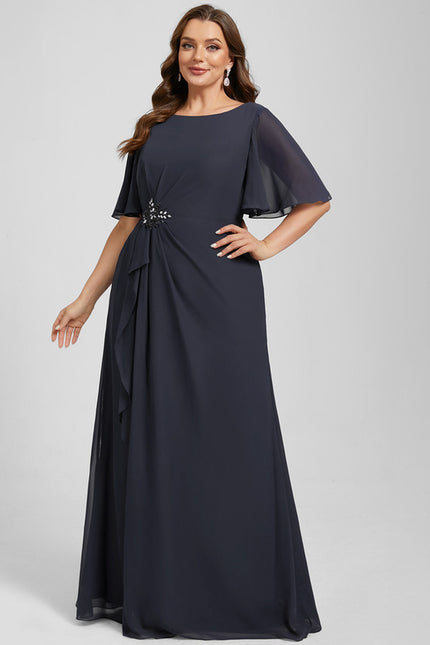 Robe Cérémonie Mousseline Élégante - gallery 9