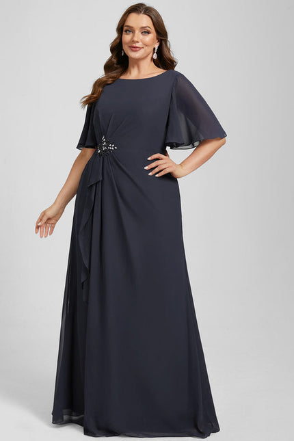 Robe Cérémonie Mousseline Élégante - gallery 9