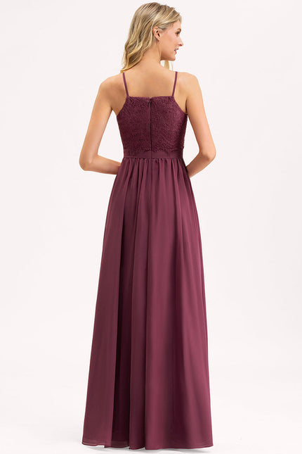 Robe Cérémonie Dentelle Bordeaux - gallery 3