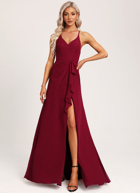 Robe Longue Ceremonie Femme