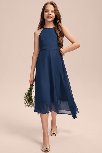 Robe Cérémonie Asymétrique Azur - gallery 4
